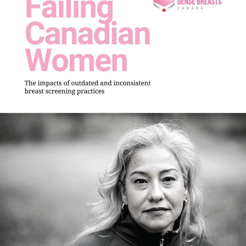 MEDIA RELEASE - FAILING CANADIAN WOMEN, A REPORT

