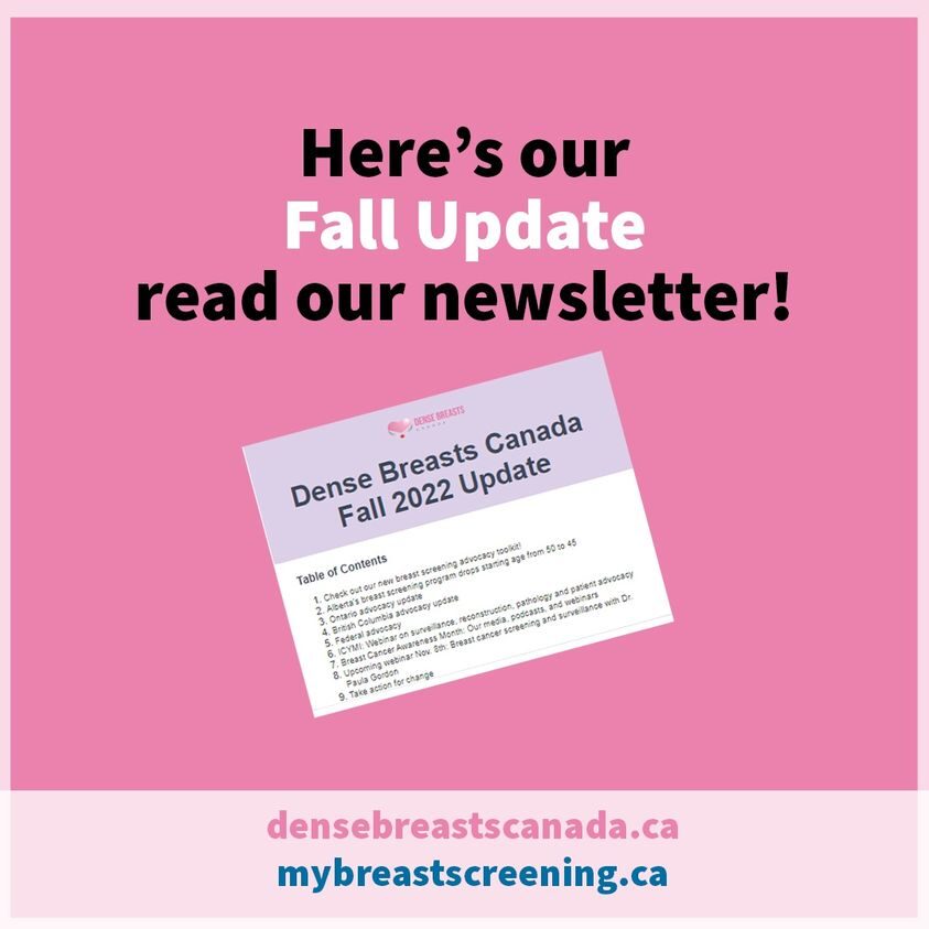 Our Fall newsletter
